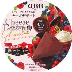 QBB Japanese Cheese Dessert Crispy Chocolate With Mix Berry Flavor 6PCS