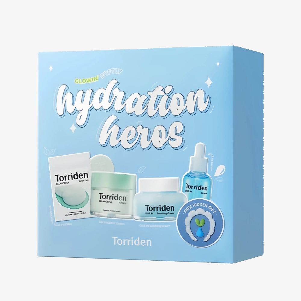 TORRIDEN Glowin Softly Hydration Heros Set