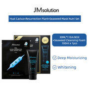Hyal Cactus+Resurrection Plant+Seaweed Mask Nutri Editon - 1Set  (11EA+100ML)