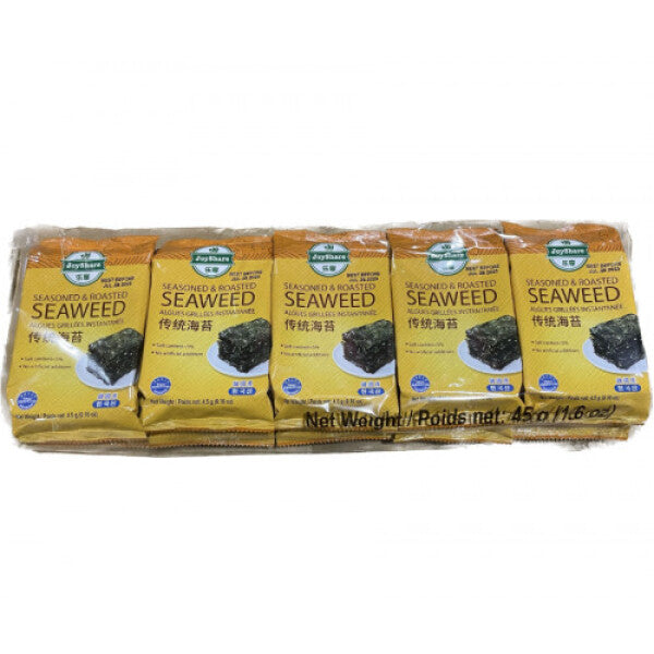 JOYSHARE Seasoned & Roasted Seaweed 4.5G*10