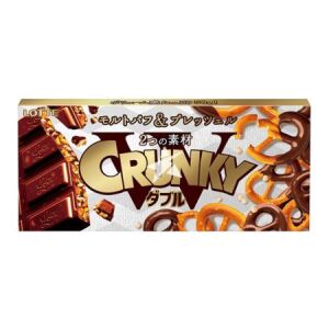 Lotte Crunky Crunch Chocolate (Double Pretzel Flavor) 50g