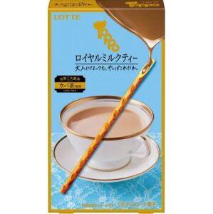LOTTE Toppo Milk Tea Chocolate Cookie Sticks 72g