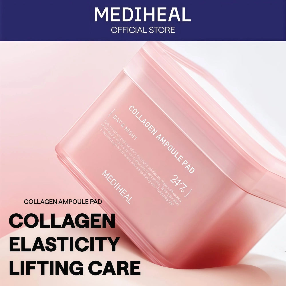 MEDIHEAL Collagen Ampoule Pad 100pcs