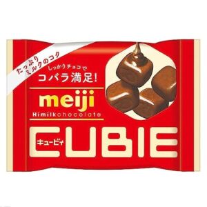 Meiji CUBIE Hi Milk Chocolate 42g