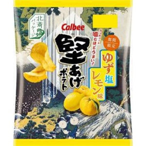 CALBEE Kataage Potato Yuzu Shio Lemon Flavor 60g