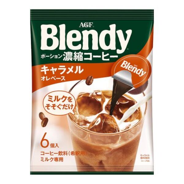 AGF Blendy Potion Coffee Caramel Flavor 108g