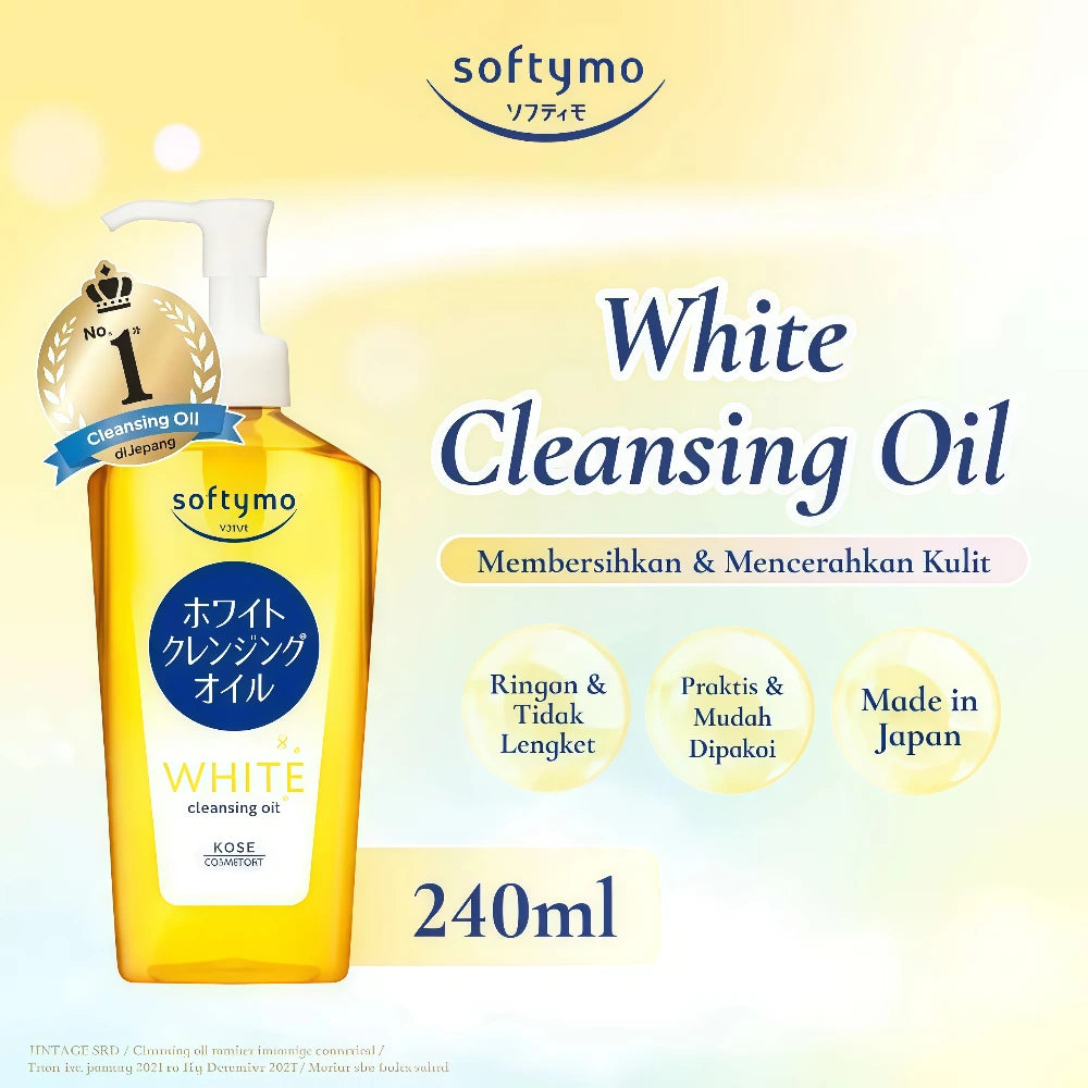 KOSE Softymo White Cleansing Oil 240ml