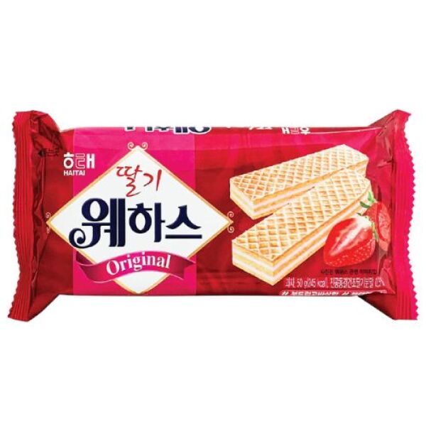 HAITAI WAFER STRAWBERRY FLAVOUR 50g