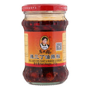 LAOGANMA Spicy Three-Dice Chili Oil 210g