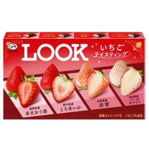 FUJIYA Look Strawberry Tasting 12 pieces