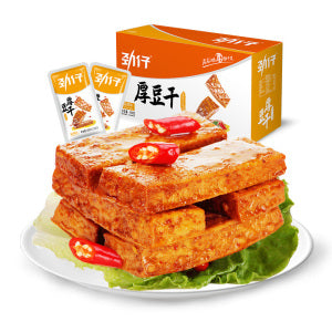 JINGZAI Spiced Tofu Snack Spicy 400g