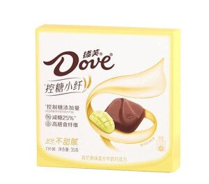 DOVE Green Mango Flavored Oatmeal Milk Chocolate 35g