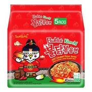 SAMYANG Buldak Hot Chicken Ramen Kimchi Flavor (5 Bags)