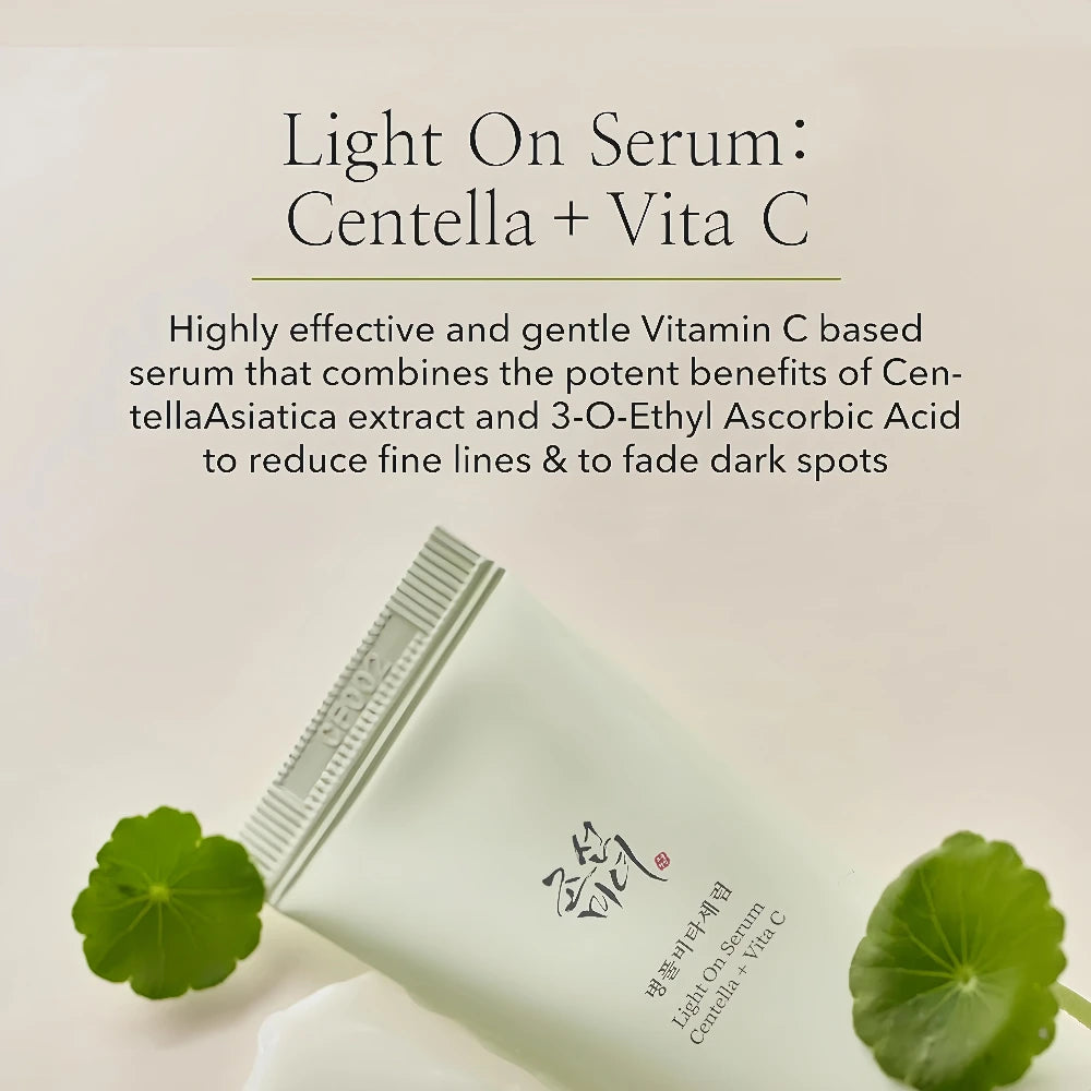 BEAUTY OF JOSEON Light On Serum: Centella + Vita C 30ml