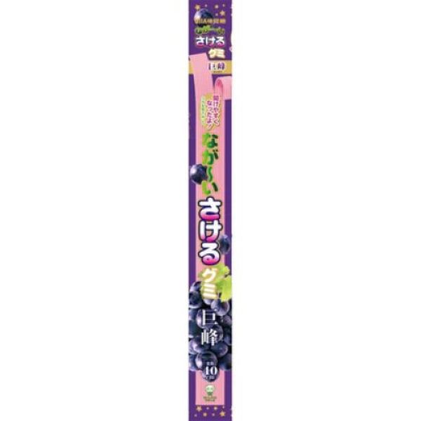 UHA-Gummy Long Strip Candy (Grape) 32g