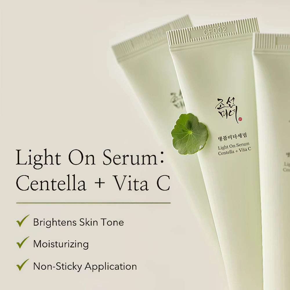 BEAUTY OF JOSEON Light On Serum: Centella + Vita C 30ml
