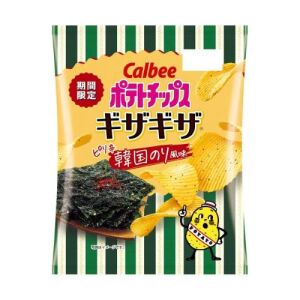 CALBEE Potato Chip Korean Spicy Seaweed Flavor 58g