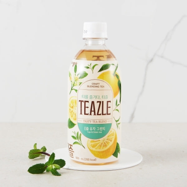 Woongjin Teazle Citron Green Tea 500ml