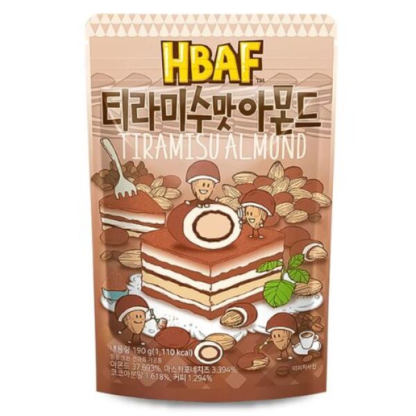 HBAF - Tiramisu Almond 190g