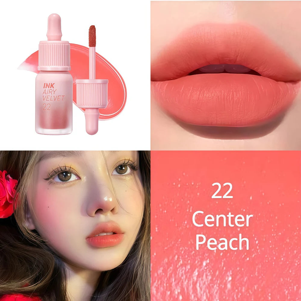 PERIPERA  Ink Airy Velvet Lip Tint 022 Center Peach