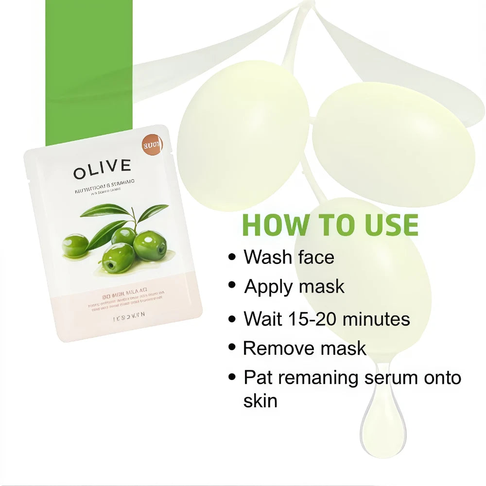 ITS SKIN The Fresh Mask Sheet Olive 1pc
