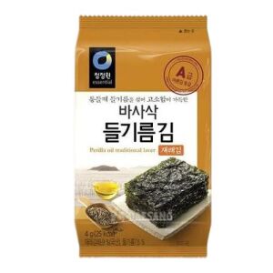 Chung Jung One Roasted Seasoned Laver (Perilla Oil) 1 pack