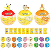 LDXT Pokemon Fruit Gummy Ball Orange & Mango Flavor 120g