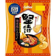 CALBEE Potato Chips Garlic Shrimp Flavor 60g