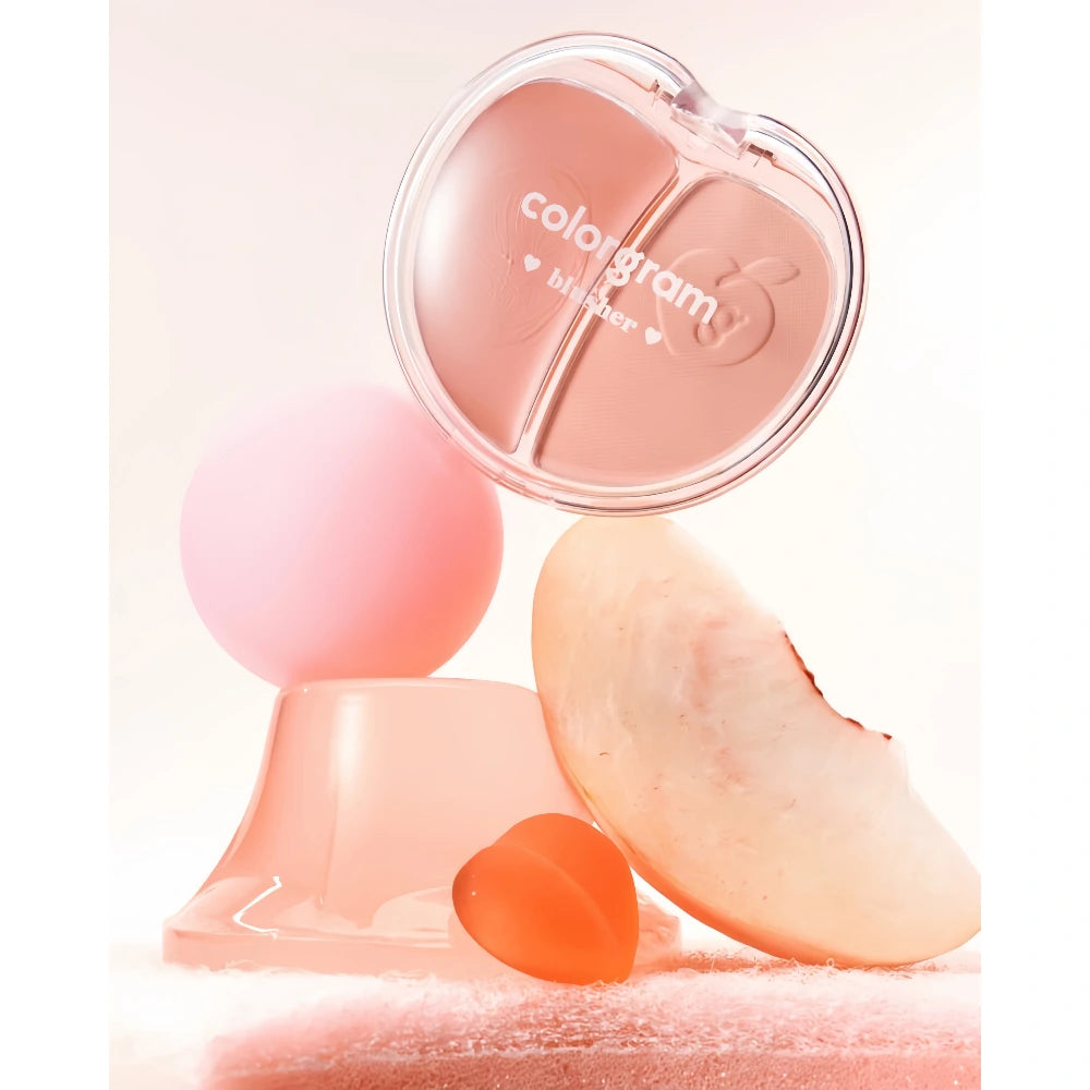 COLORGRAM Tintin Dory Duo Blusher 03 Peach Duo