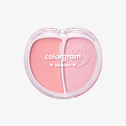 COLORGRAM Tintin Dory Duo Blusher 01 Strawberry Duo