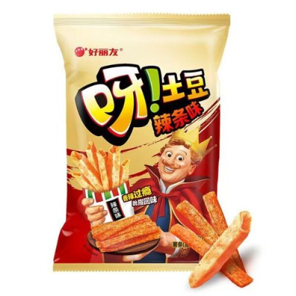 Orion O!tube Spicy Strips Flavor 70g