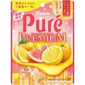 Kanro Pure Gummy (Pink Lemonade Flavor) 54g