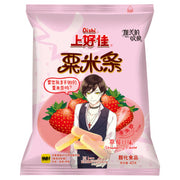 OISHI Corn Curls (Strawberry Flavor) 70g