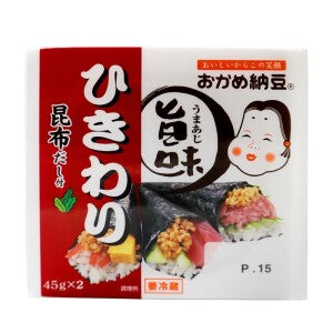 Okame Hikiwari Frozen Fermented Soybeans 45g*2