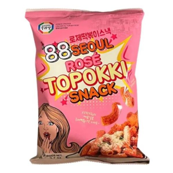 SURASANG 88 Seoul Rose Topokki Snack 105g