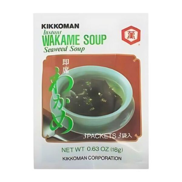 KIKOMAN Wakame Soup Mix 18g