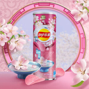 Lay's potato chips-Sakura femented rice flavour