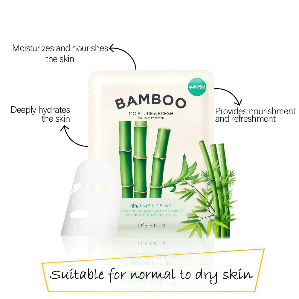 ITS SKIN The Fresh Mask Sheet Bamboo 1pc