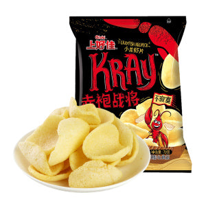 OISHI Potato Chips Clayfish Garlic Flavor 70g
