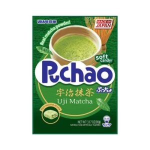 UHA Puchao Matcha Flavors Gummy Soft Candy 100g