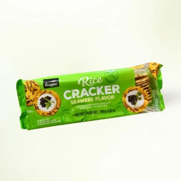GUGEN Tornado Rice Cracker Seaweed 100g