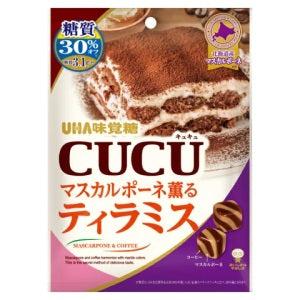 Uha Cucu Candy (Tiramisu Flavor 30% Less Sweet) 75g