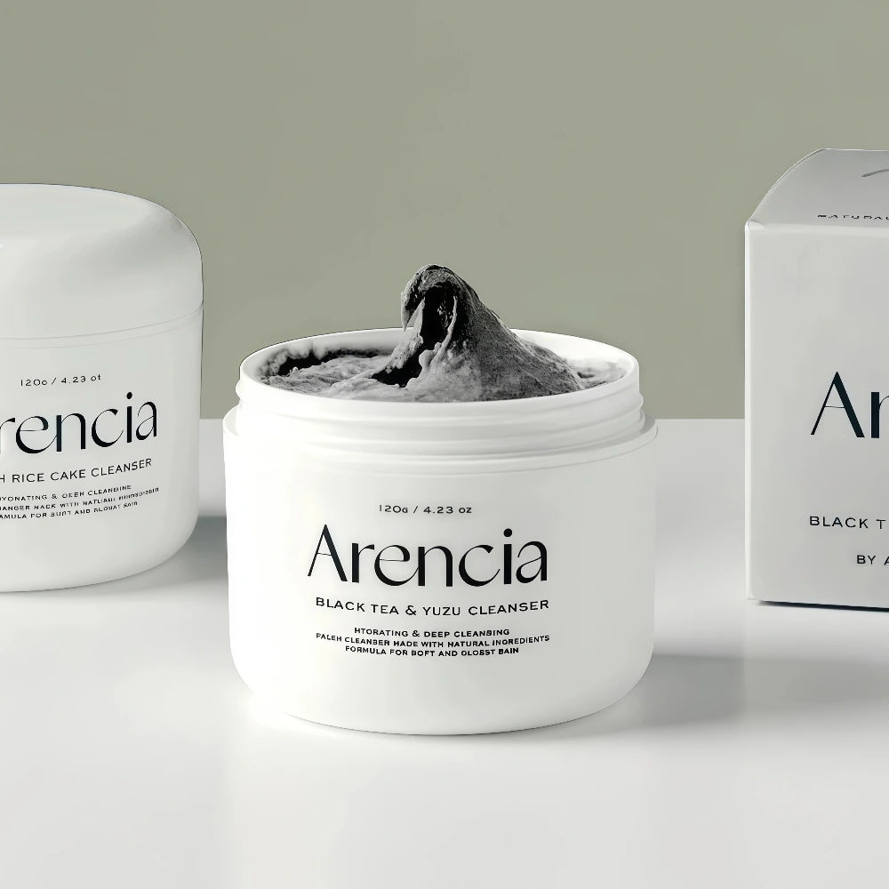 ARENCIA Black Tea & Yuzu Cleanser 120g