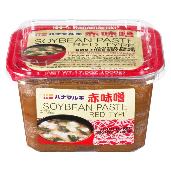 Hanamaruki Red Type Soybean Paste 500g