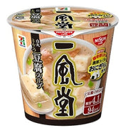 Nissin Seven-Eleven Premium Ippudo White Round Tonkotsu Tofu Soup 29g