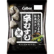 Calbee Spicy Rice Ball Black 50g