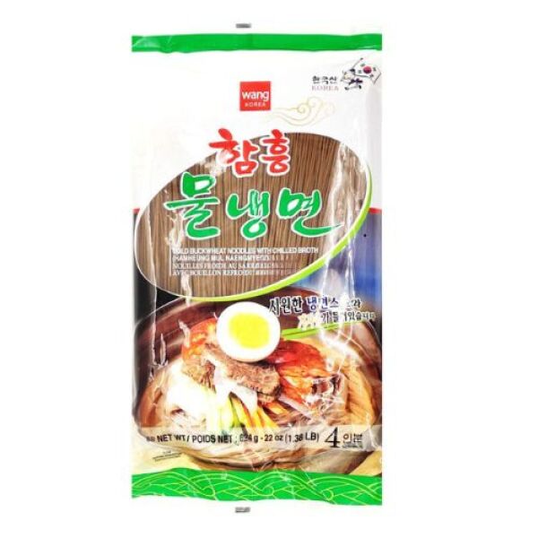 Wang Cold Buckwheat Noodle With Soup (4 Servings) 624g