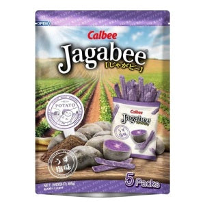 Calbee Jagabee Purple Potato Sticks Pouch 85g