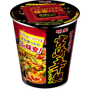 MYOJO One Piece Charumera Cup Noodle Spicy Flavor