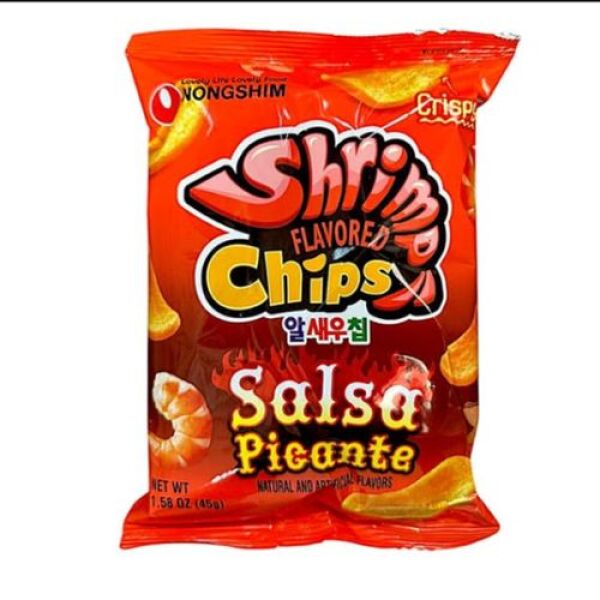 Nongshim Shrimp Flavored Chips Salsa Picante 45g